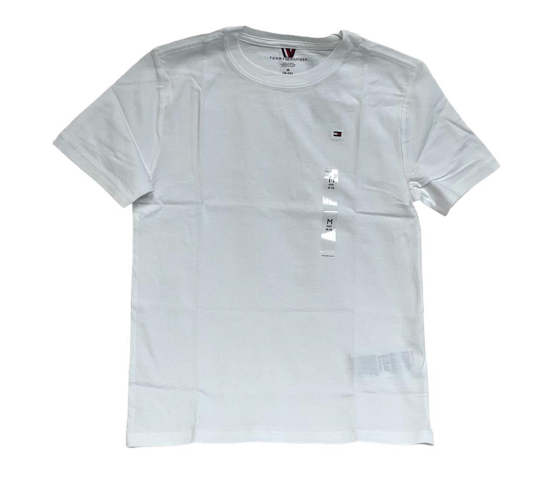 Tommy Hilfiger Kids T-shirt Boys White - M (8-10)