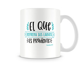Mug with inspirational quotes in Spanish - $15.95