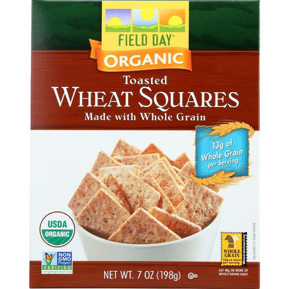 Field Day Toasted Wheat Square Crackers ( 12 7 OZ) Health Care
