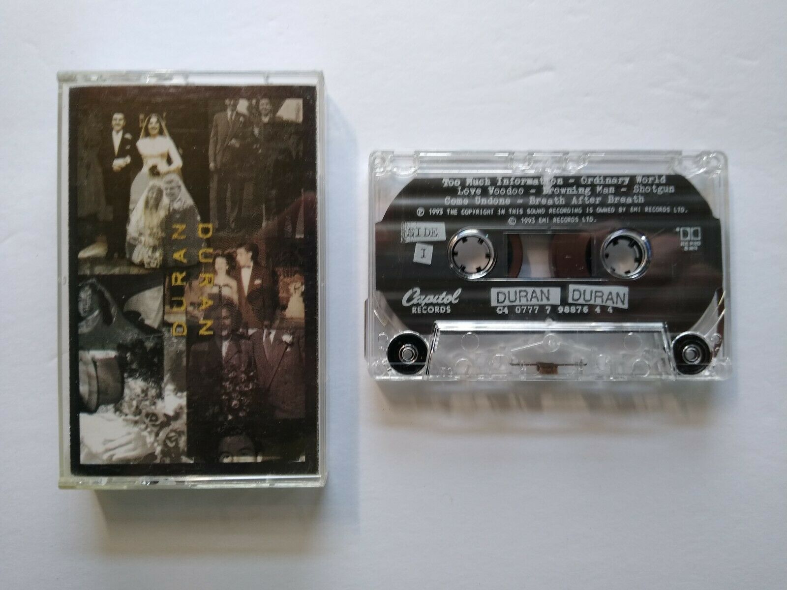 Duran Duran The Wedding Album Cassette Tape New Wave Pop Rock Ordinary