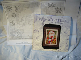 Mirabilia Santa Claus Holiday Cross Stitch Pattern  image 1