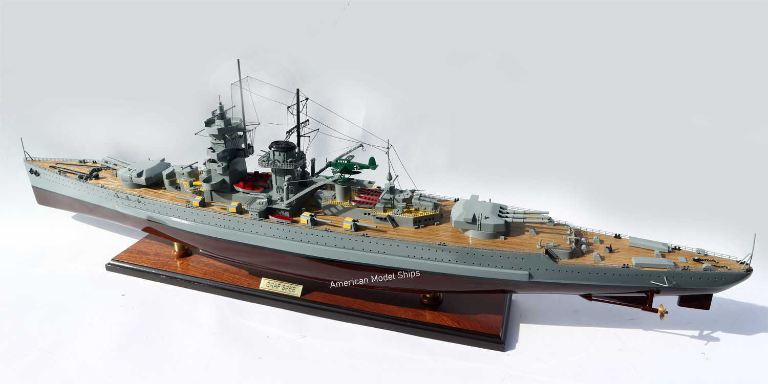 Admiral Graf Spee German Battleship Model 39