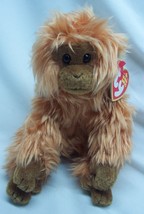 2006 Ty Beanie Babies Charlie The Orange Monkey 5" Plush Stuffed Animal New - $14.85