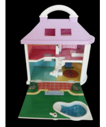 Sanrio Blue-Box Hello Kitty Light Up Dream House doll house house only u... - $12.00