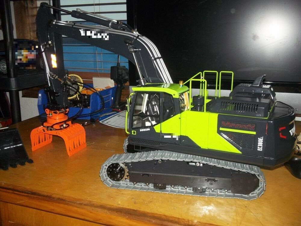 metal rc excavator kit