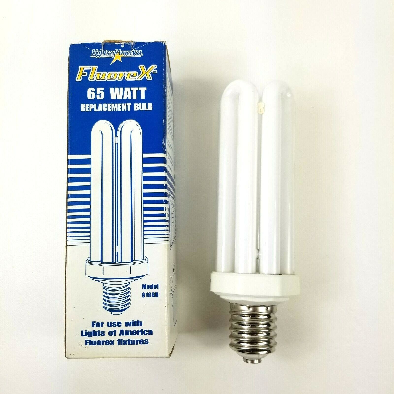 Lights of America Fluorex 65 Watt Light Bulb Model 9166B 1999