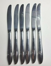 Oneidacraft Deluxe Stainless Steele Profile Dinner Knife Set Of 6 - $9.74