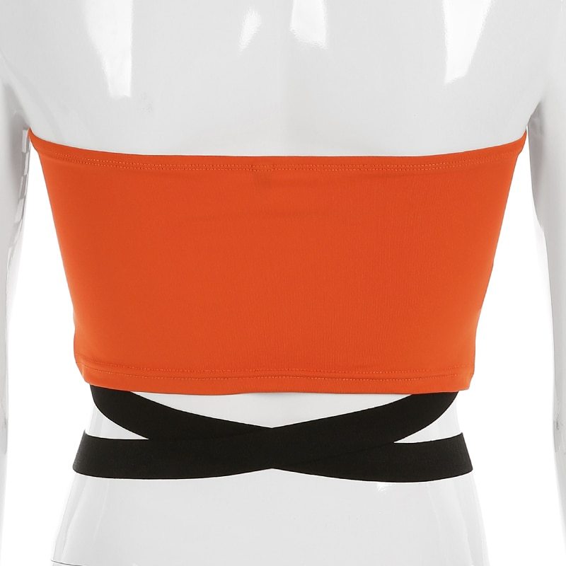 checkerboard tube top
