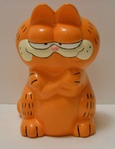 GARFIELD the CAT Vintage CERAMIC PIGGY Coin BANK Hand Painted 6&quot; - $34.95