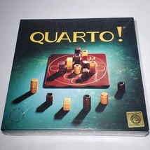 Quarto! Wood Board Game Mensa Select VTG 1993 GiGamic Complete NIB Sealed - $21.95