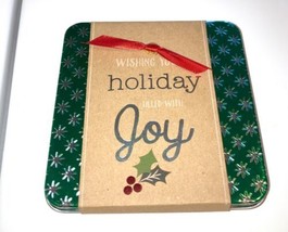Christmas Tin Box Gift Card Holder Fun Stocking Stuffers CHRISTMAS  - $17.44