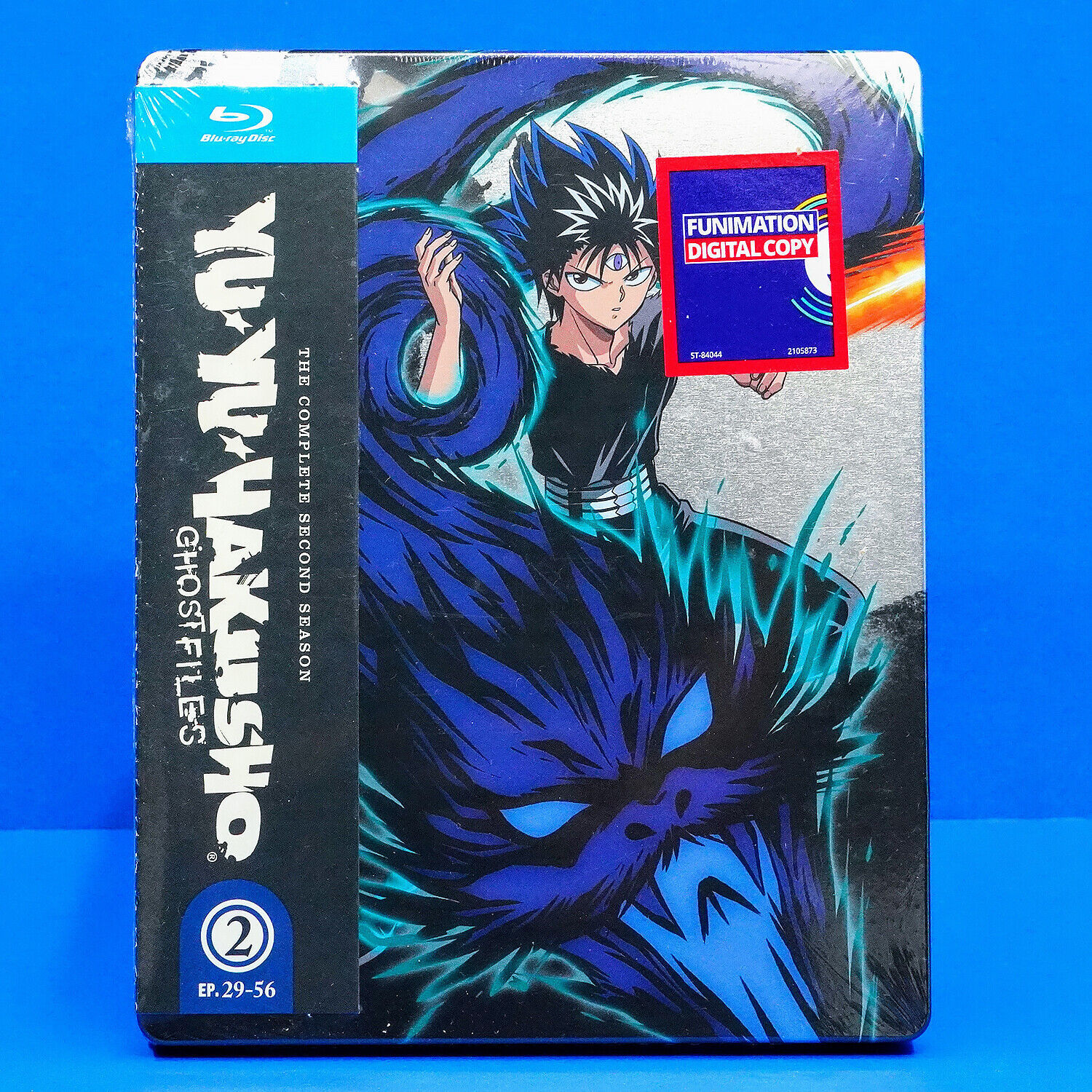 Yu Yu Hakusho Complete Second Season Limited Edition Steelbook Set Blu Ray DVDs Blu Ray Discs