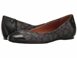 Coach Chelsea Flats Black Smoke Flats shoes NIB - $74.99