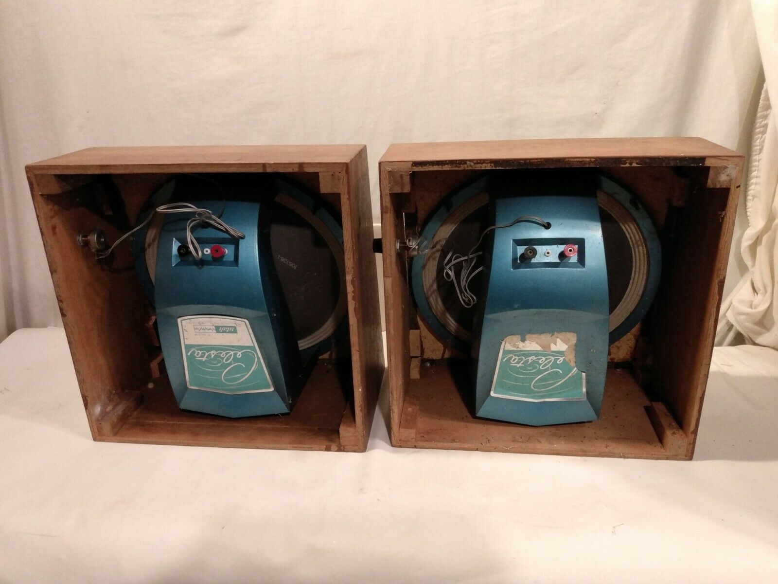 Pair of Vintage Utah Celesta C12PC3C 12" FullRange Speakers 8ohm
