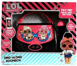 Tech 2 Go LOL Surprise Sing Along BoomBox With Built In Music & Real Mic 3 & Up image 1