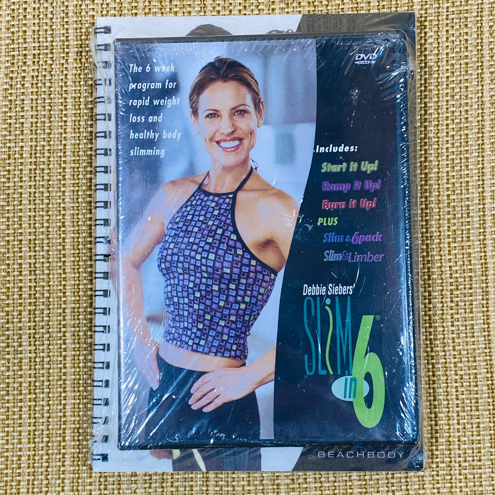 Debbie Siebers Slim In 6 DVD And Workbook Six Weeks Beachbody Exercise