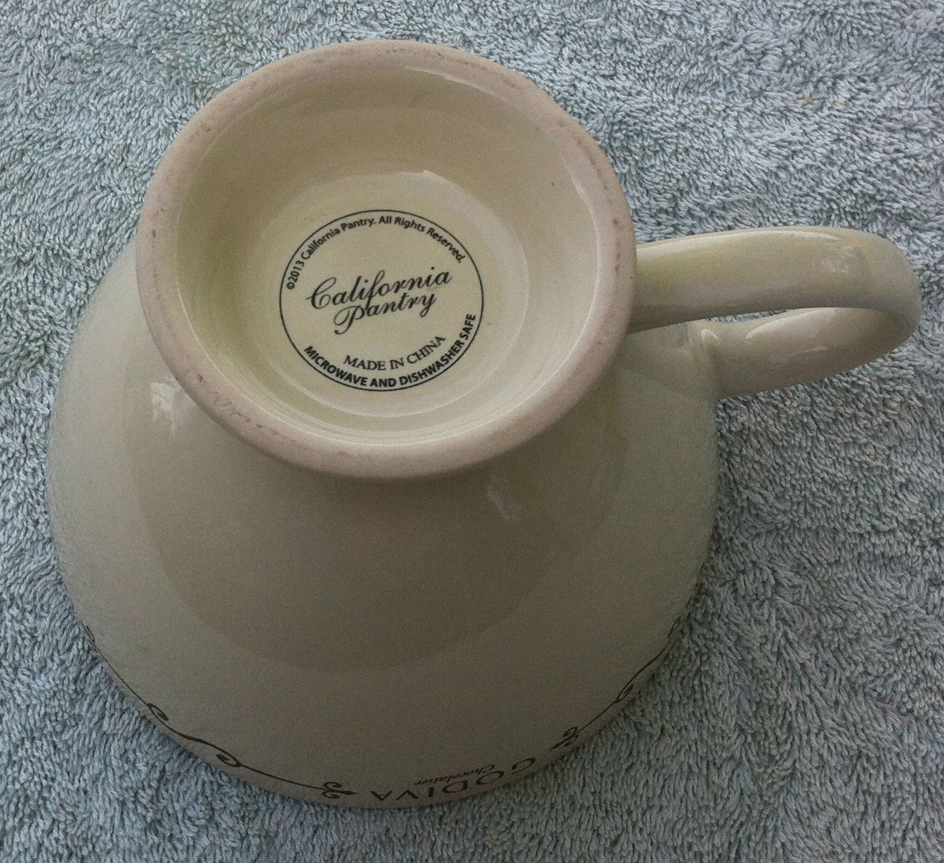 California Pantry Godiva coffee mug - $10.00