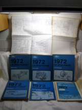 1972 FORD OEM RARE CAR 6 Shop Manual Set-Mustang-Maverick-Torino-Mercury-Cougar! - $79.95