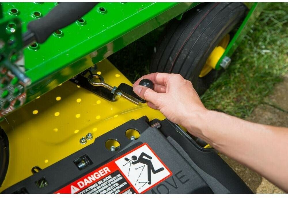 John Deere Mower Attachment Mulch Control Kit 54 in. Steel Material