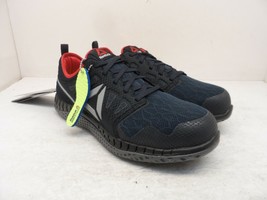 Reebok Work Boy's Low Zprint EH SR Steel Toe Athletic Work Shoe Navy Size 6.5M - $56.99