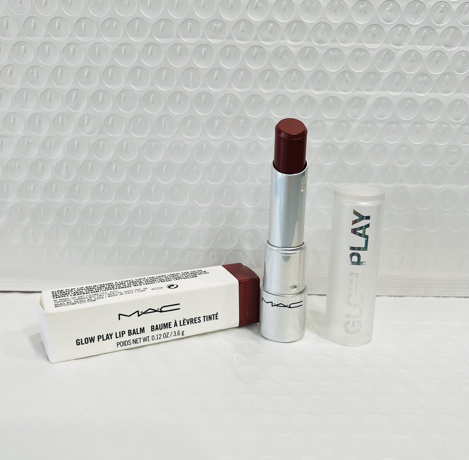MAC Glow Play Lip Balm Lipstick 452 That Tickles! New Limited Edition ...