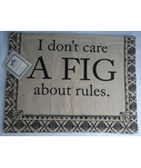 NEW Downton Abbey Cotton Tea Towel &quot;I Don&#39;t Care a Fig about the rules.&quot;   - $14.80
