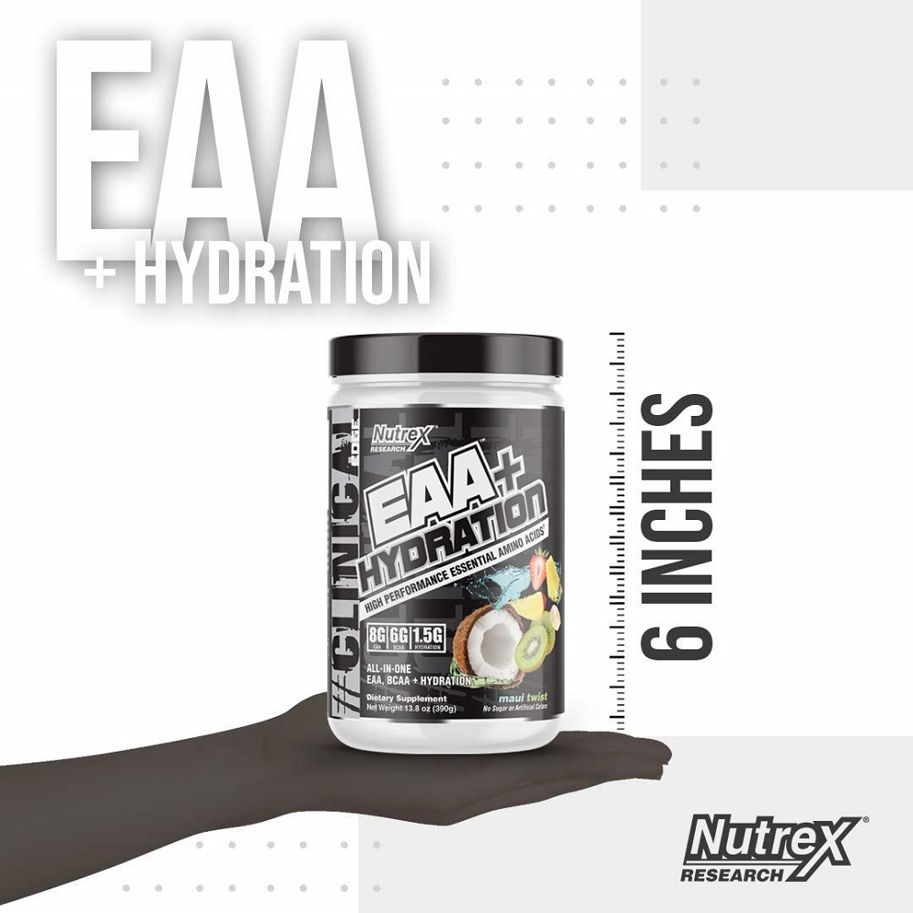 Nutrex Research EAA Hydration | 8 Grams of High Performance (Maui Twist)