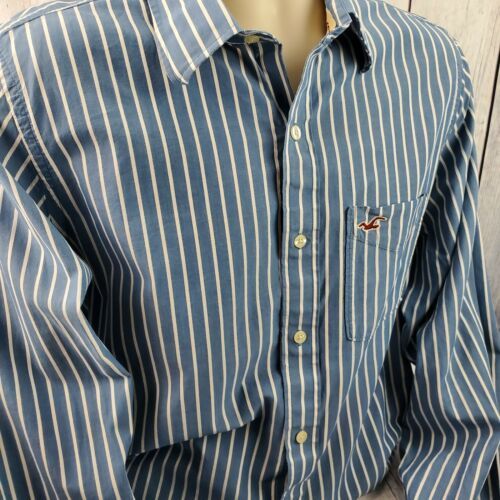 hollister mens striped shirt