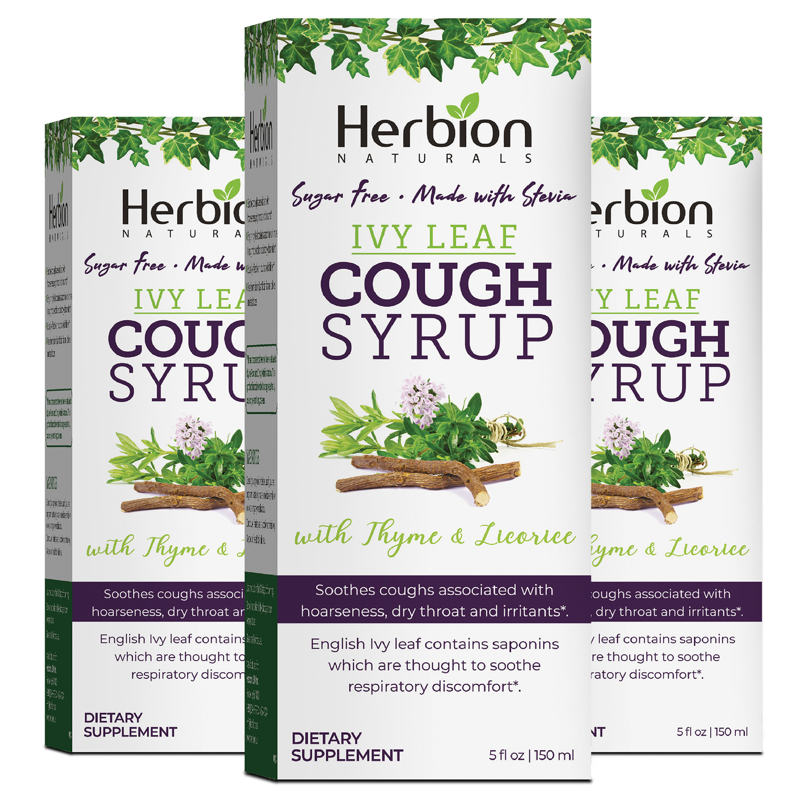 Herbion Naturals Ivy Leaf Cough Syrup with Thyme 5 fl oz