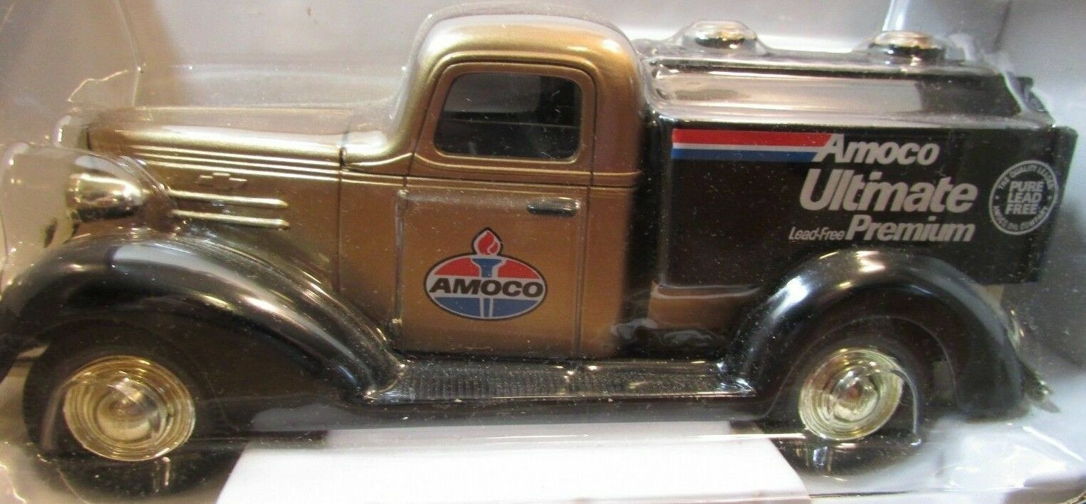 amoco collectible truck die cast 1937 chevorlet tanker bank limited ...