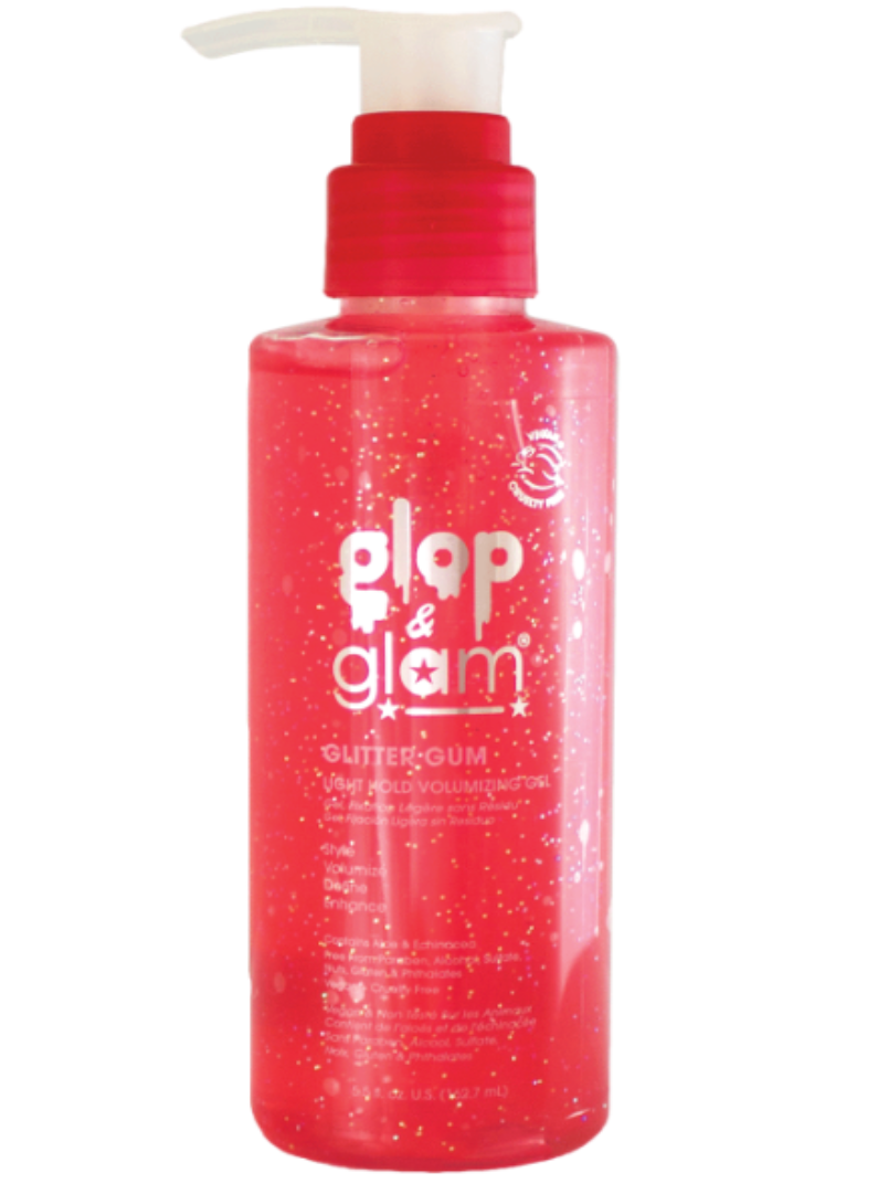 Glop & Glam Glitter Gum Light Hold Gel, 5.5 ounces Glop and Glam