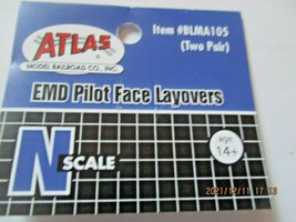 Atlas # BLMA105 EMD Pilot Face Layovers (2 Pair) N-Scale image 2
