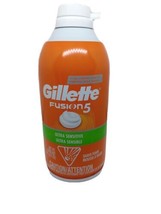 1 Can Gillette Fusion 5 Fusion5 Shave Foam Cream Ultra Sensitive 11 OZ NEW - $9.85