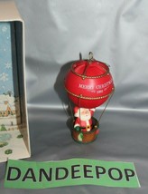Hallmark Sailing Santa In Hot Air Balloon Vintage Christmas Holiday Orna... - $29.69