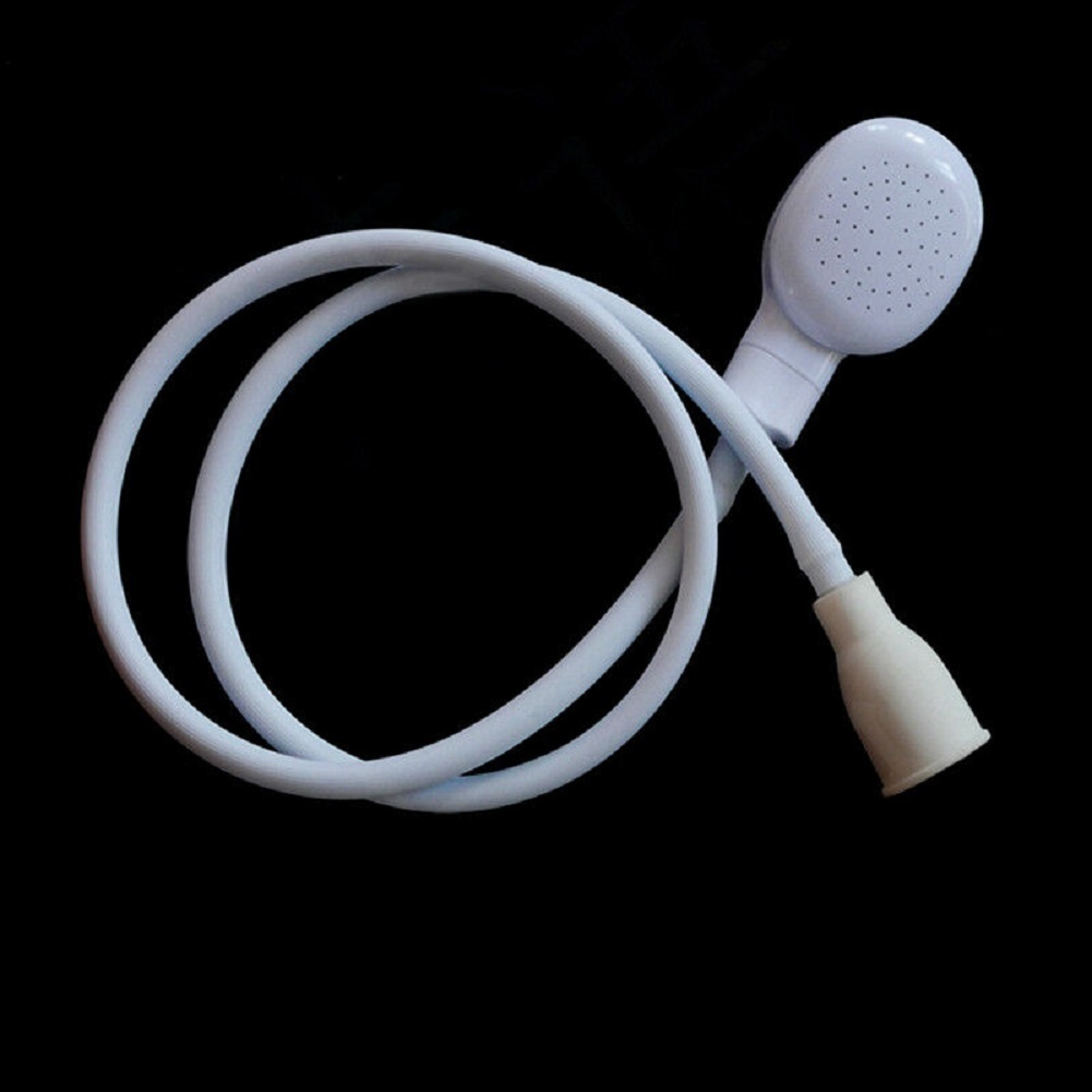 New Single Tap Bath Sink Shower Head Hose Spray Hairdresser Pet Push