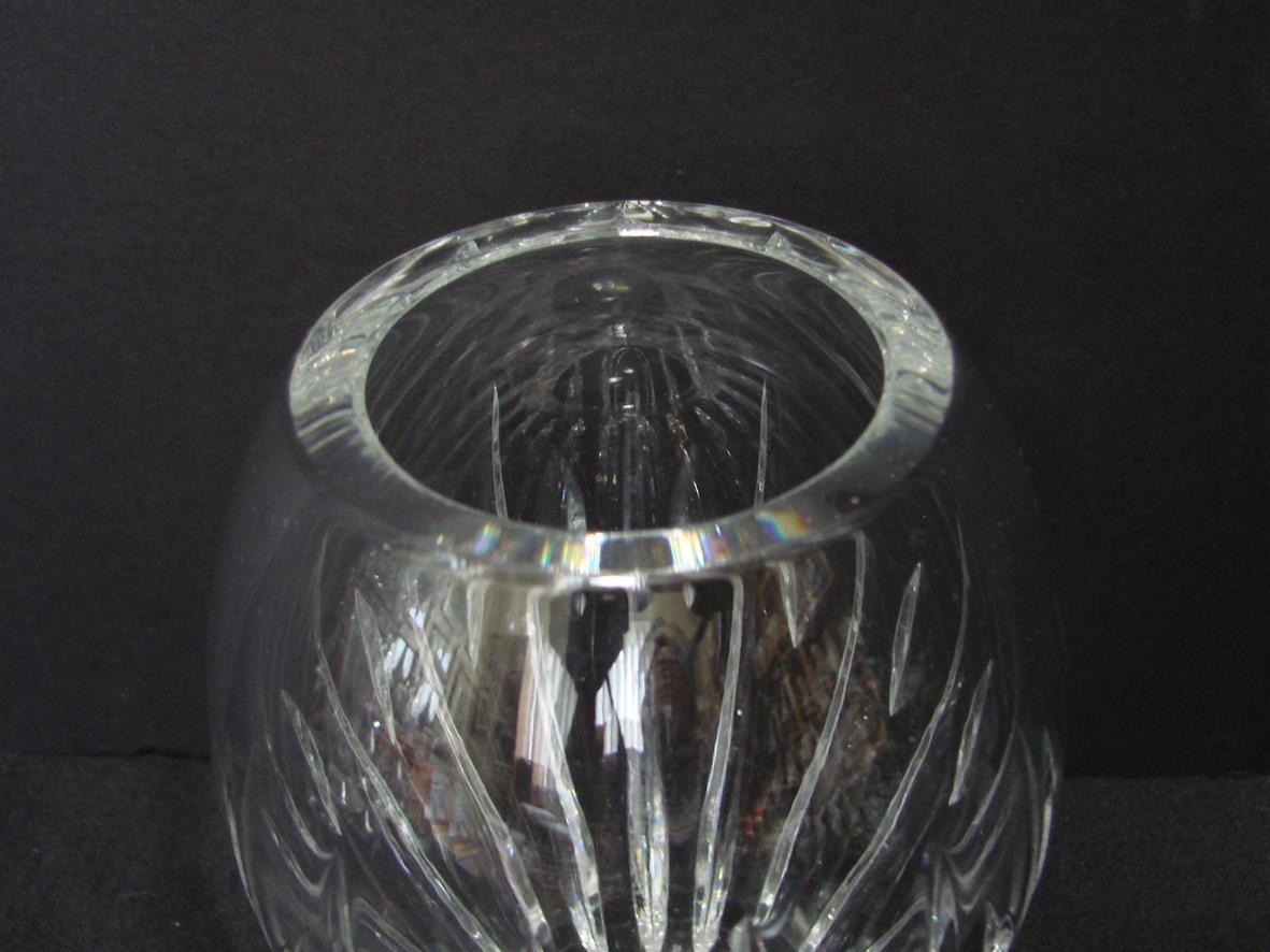 Waterford Leaded Marquis Crystal 8 1/2 Inch Vase Marquis by Waterford