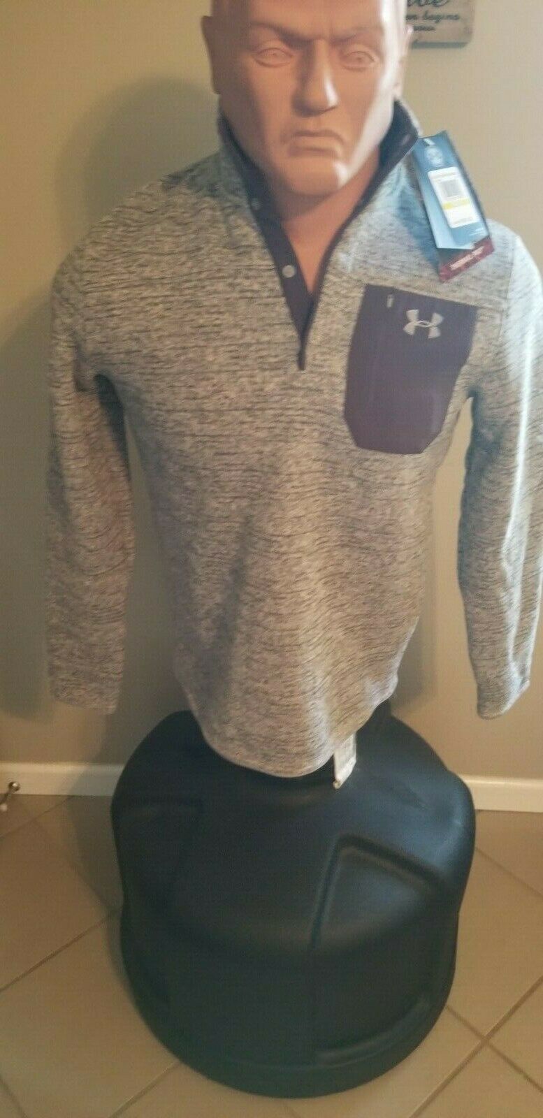 under armour henley long sleeve