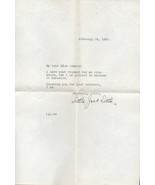 LITTLE JACK LITTLE Autograph letter and Exhibit card - $15.83