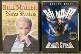 Bill Maher Be More Cynical &amp; New Rules DVD HBO Stand Up Comedy Political... - $10.23