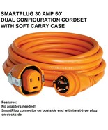 SMARTPLUG 30 AMP 50&#39; DUAL CONFIGURATION CORDSET WITH SOFT CARRY CASE - $312.38