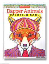 Dapper Animals Coloring Book - $8.99