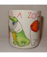 This Place is a Zoo Coffee Mug 9 oz Cup Russ Berrie Work Office Boss Emp... - $21.30