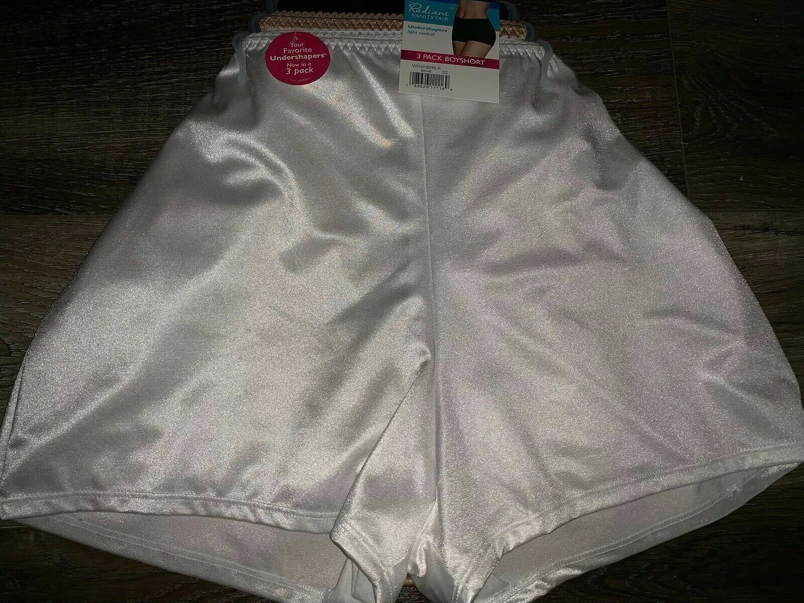 Radiant Vanity Fair Women's Boyshort Underwear Panties 3Pair