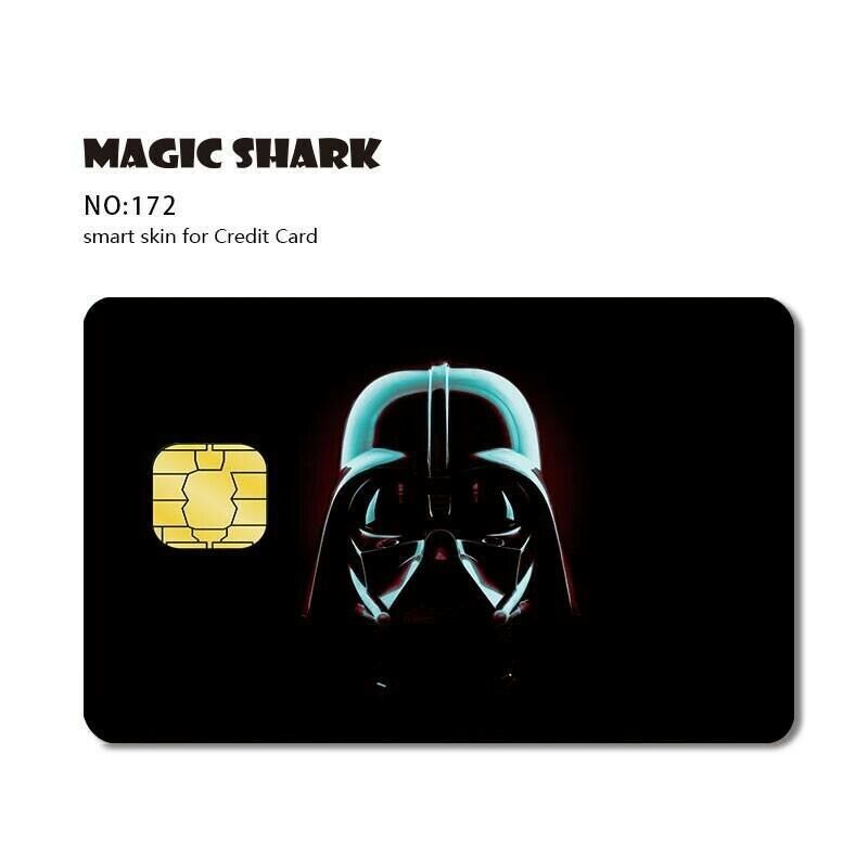 Credit Card SMART Sticker Skin Film Pre-Cut for Small Large Chip Bank Debit 172