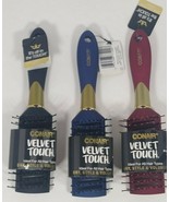 Conair Velvet Touch Vent Hair Brush #77200 Dry, Style&amp; Volumize 9 in Long - $9.99