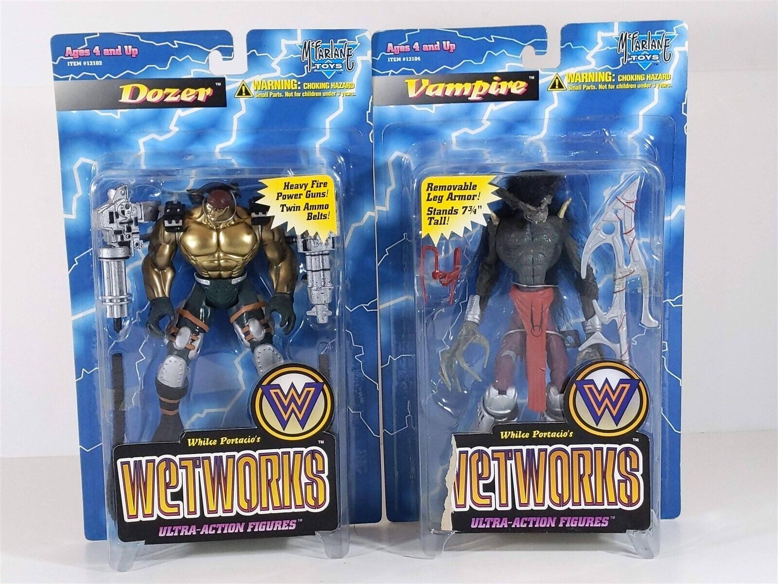 Primary image for McFarlane Whilce Portacio's Wetworks Dozedr & Vampire Ultra Action Series 1