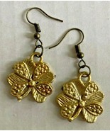 Vintage Mini Floral Gold Tone Fun Charms Costume Jewelry T3 - $12.99
