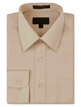 Men's Classic Fit Long Sleeve Button Down Blush Dress Shirt w/ Defect - M