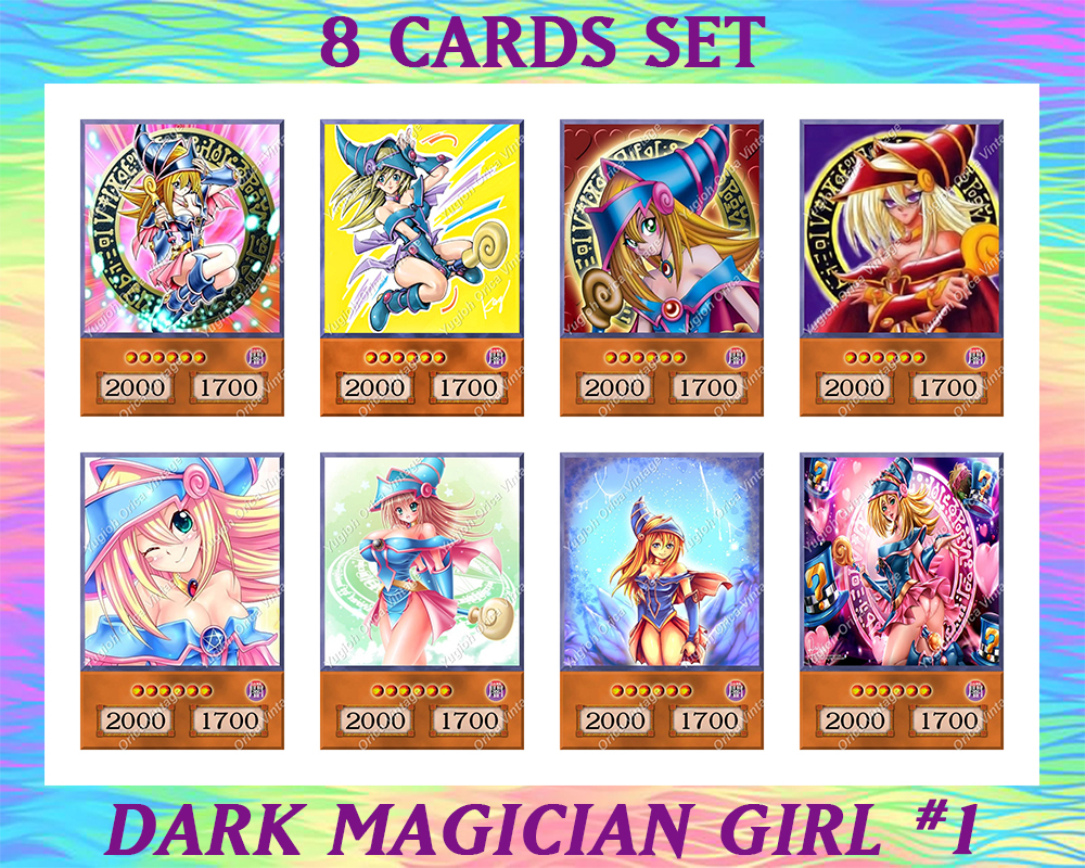 Yugioh Orica Custom Crystal Beasts 8 Cards Set Anime Art