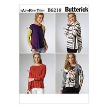 Butterick Patterns B6218B50 Misses Top, B5 (8-10-12-14-16) - $14.70